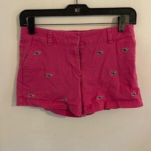Vineyard Vines Classic Chino Shorts, Pink, Girls 12